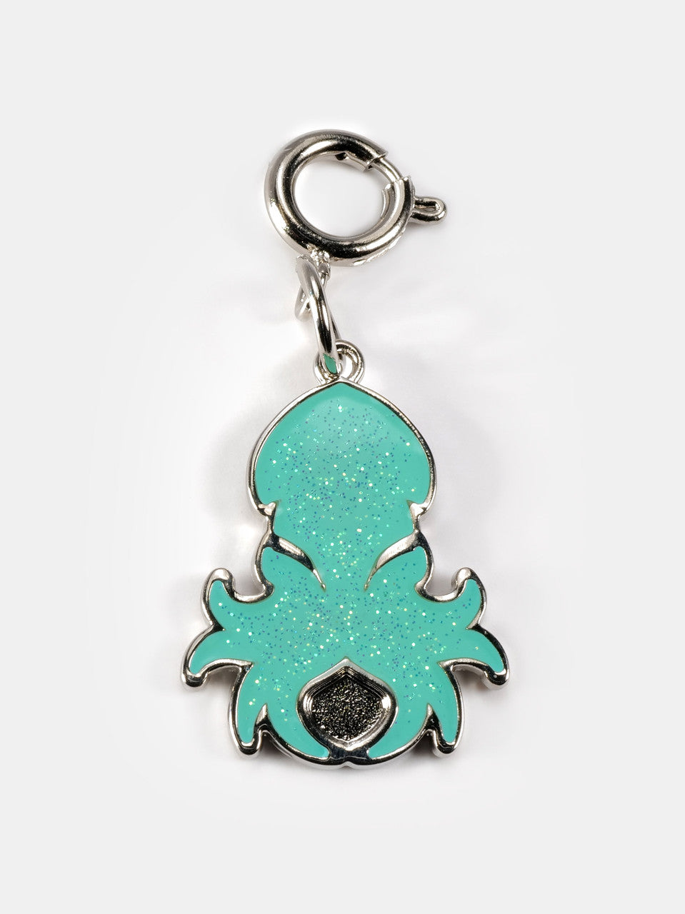 Single Semi-Precious Bag Charm (Teal)